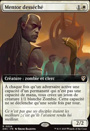 Mentor desséché