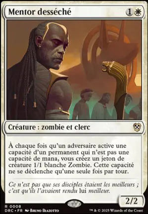 Mentor desséché