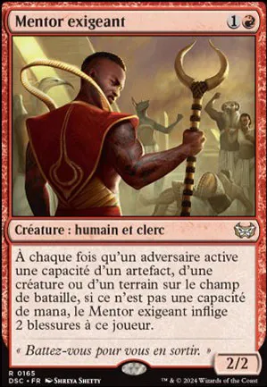 Mentor exigeant