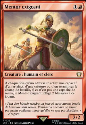 Mentor exigeant