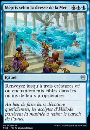 Mépris selon la déesse de la Mer
