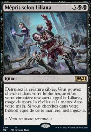 Mépris selon Liliana