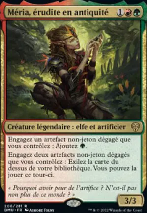 Méria, érudite en antiquité
