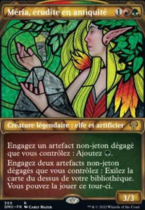 Méria, érudite en antiquité