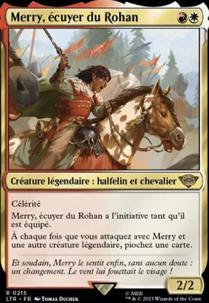 Merry, écuyer du Rohan