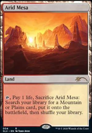 Mesa aride
