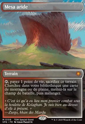 Mesa aride