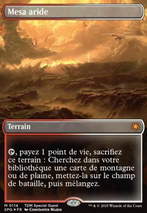 Mesa aride