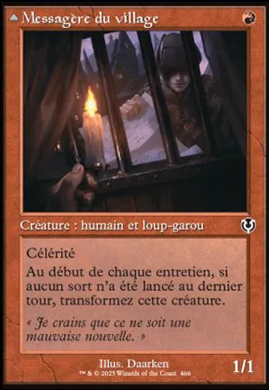 Messagère du village // Intruse du lever de lune