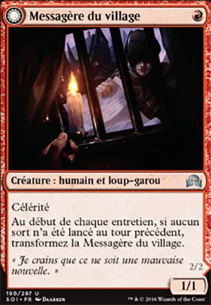 Messagère du village // Intruse du lever de lune