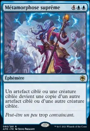 Métamorphose suprême