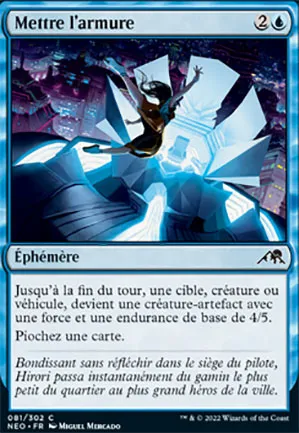 Mettre l'armure