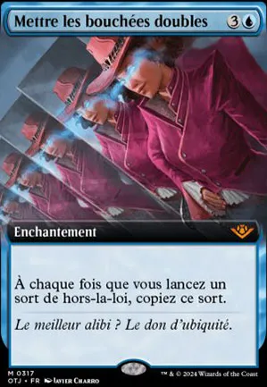 Mettre les bouchées doubles