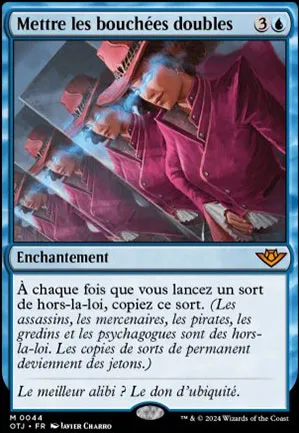 Mettre les bouchées doubles