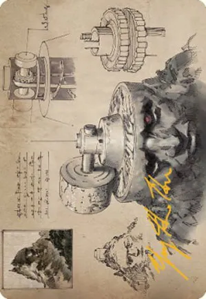 Meule - Illustration