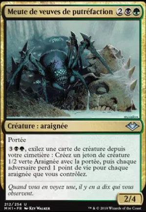 Meute de veuves de putréfaction