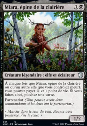 Miara, épine de la clairière