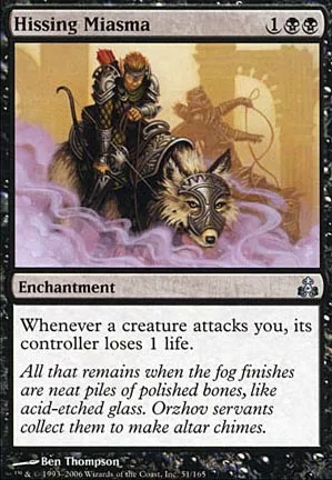 Miasmes sifflants