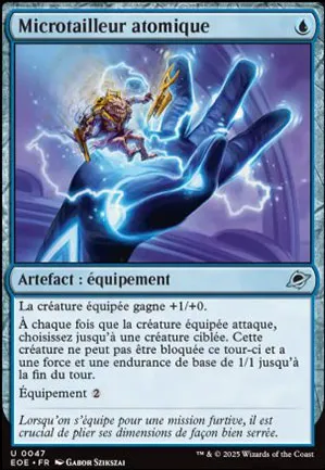 Microtailleur atomique