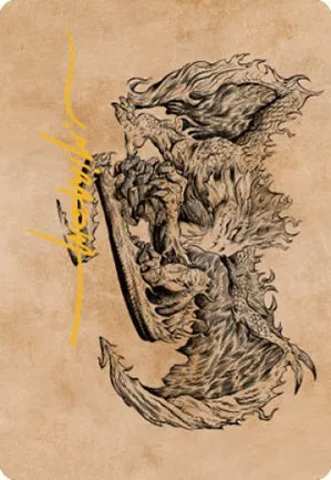 Miirym, dragon sentinelle - Illustration