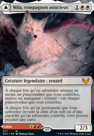 Mila, compagnon astucieux // Lukka, brideur rétif