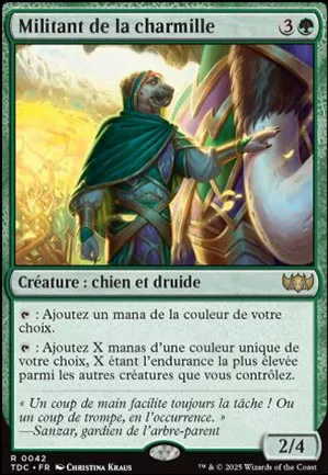 Militant de la charmille