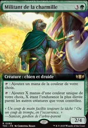 Militant de la charmille