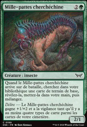 Mille-pattes cherchéchine