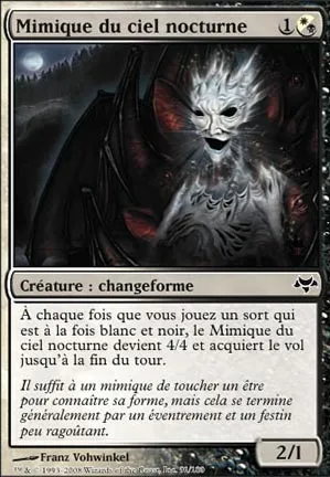 Mimique du ciel nocturne