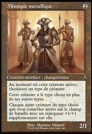 Mimique métallique