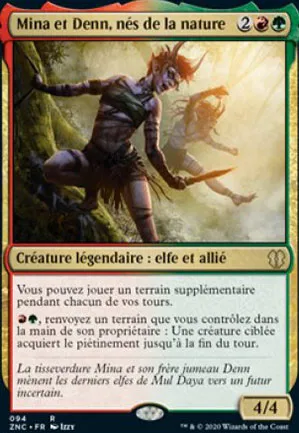 Mina et Denn, nés de la nature