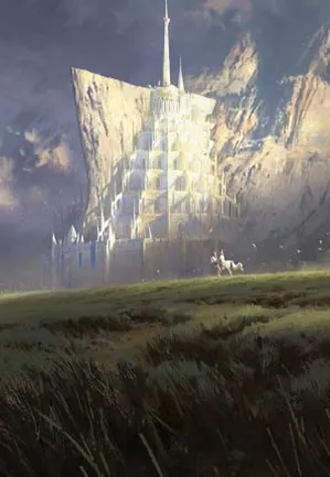 Minas Tirith - Illustration