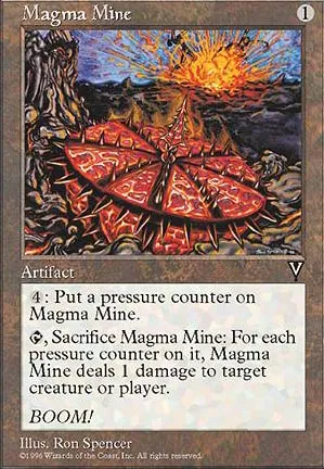 Mine à magma