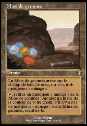 Mine de gemmes