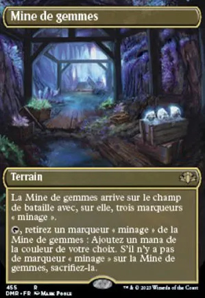 Mine de gemmes