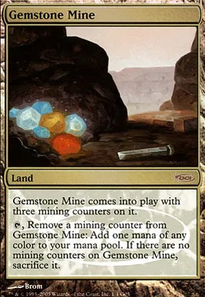 Mine de gemmes