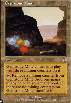 Mine de gemmes