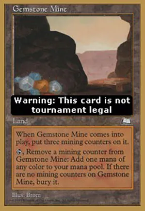 Mine de gemmes