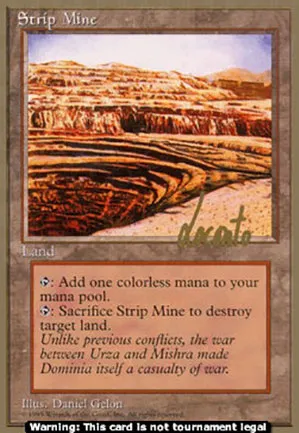 Mine des morts-terrains
