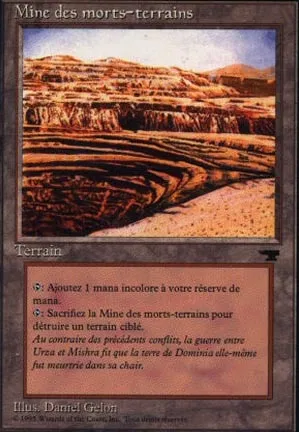 Mine des morts-terrains