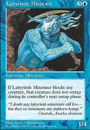 Minotaure des labyrinthes