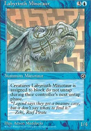 Minotaure des labyrinthes