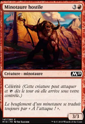 Minotaure hostile