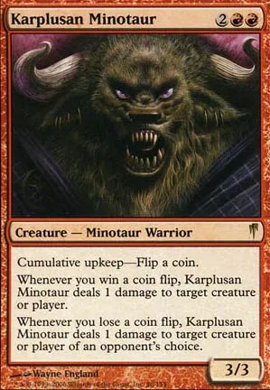 Minotaure karpluséan