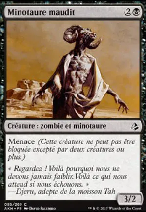 Minotaure maudit