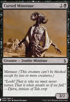 Minotaure maudit