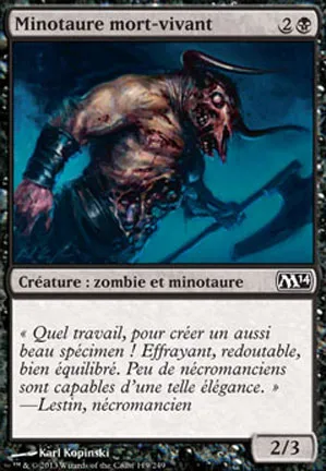 Minotaure mort-vivant