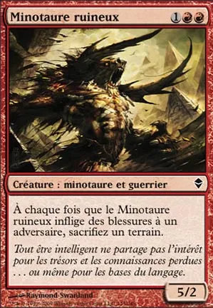 Minotaure ruineux