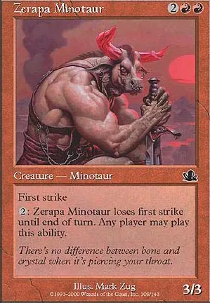 Minotaure zérapian