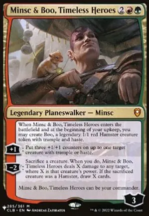 Minsc et Bouh, héros éternels